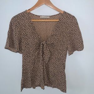 Leopard print, Abercrombie size large